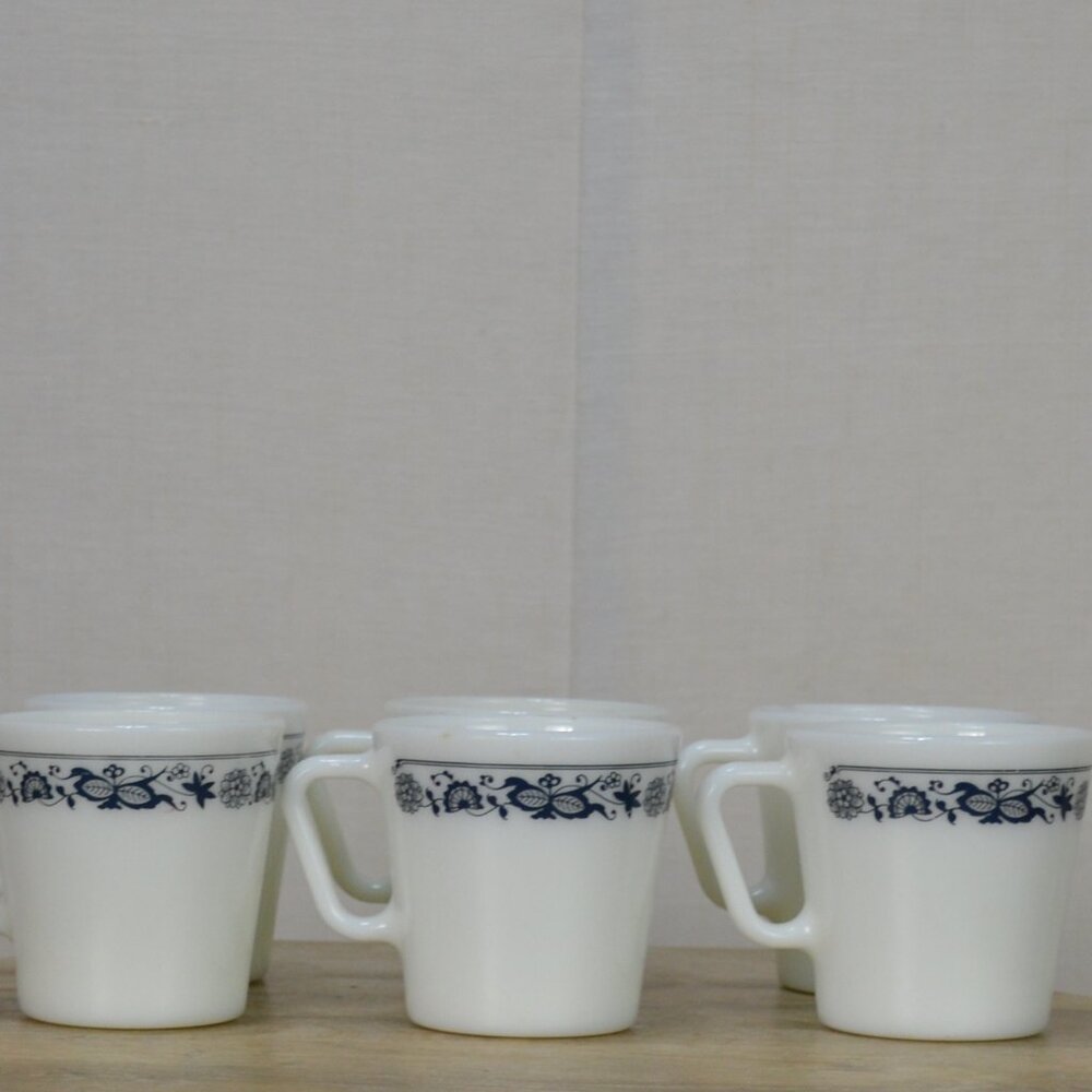 Vintage PYREX mug set of 6 Pyrex USA